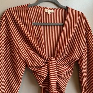 ❣️Striped Wrap Top❣️